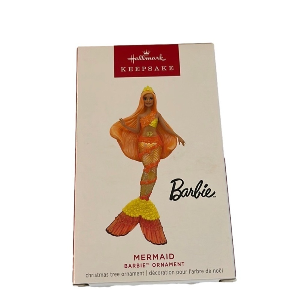 NWOT 2023 Barbie mermaid ornament